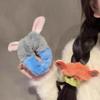 Lindo Peluche Zorro Judy Nick Banda Elástica para el Pelo Bola de Pelo Cuerda para el Pelo Cuerda para el Pelo de Mujer Banda de Goma Adorno para la Cabeza de Otoño e Invierno