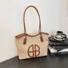 Bolso Tote de Hombro Cruzado Grande de Capacidad 2026 Nuevo de Moda Personalizado Elegante con Letras Europeas y Americanas para Mujer