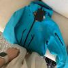 Chaqueta Taizhou Bird Ropa de Carga SV7 Generación Impermeable Cortavientos Chaqueta de Moda para Hombres y Mujeres Rojo Burdeos Azul Carpa Gorda