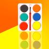 Juego de pastel de acuarela en polvo sólido de 6 colores exclusivo transfronterizo para niños, juego de pastel de acuarela en polvo con pigmento de color, gouache, bolsa de opp