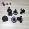 8.3 Clavos de Goma, Tapones Antideslizantes Transparentes para Pies, Clavos de Plástico, Almohadillas Anticolisión, Almohadillas Amortiguadoras para Pies