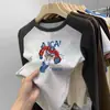 Ropa Interior Cálida para Niños Estilo Coreano Otoño/Invierno Felpa Cuello Redondo Prenda Base 2026 Nuevo Estudiante Manga Larga con Parches Tendencia