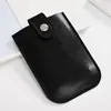 Portatarjetas con Múltiples Ranuras para Tarjetas Portatarjetas Personalizado Extraíble de Piel PU con Botón de Presión Gran Capacidad para Tarjetas de Presentación Tarjetas Bancarias