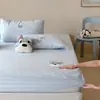 Juego de Sábanas Lenzing Tencel de 60 Piezas, Tres Piezas, Bordado de Toalla de una Pieza, Frescura Suave como Hielo, Cubre Cama de una Pieza para Verano
