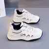 2026 Nuevos Zapatos de Papá Gruesos de Moda Versátiles para Otoño Zapatos Deportivos Casuales para Correr para Mujer Malla Transpirable Zapatos Deportivos 5033