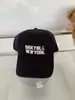 Gorra de Béisbol con Bordado de Letras de Bloques de Color Retro Americano para Mujer, Gorra Versátil de Parte Superior Suave con Pico de Pato para Hombre, de Primavera y Verano, a la Moda