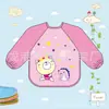 Babeo EVA de lunares anti-suciedad overol para niños ropa de pintar para bebés ropa de comer para niños bolsillo para babas de bebé