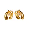 Estilo de Corte Francés Flores Biónicas Exquisito Traje de Joyería Pequeña Moda para el Trabajo Galvanizado Oro Real Sentido del Diseño Joyería