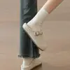 Zuecos Retro Estilo Bosque de Suela Blanda para Mujer Modelo Nuevo 2026 Zuecos Deslizables para Exteriores Zapatos de Media Caña para Mujer con Suela Gruesa