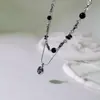 Collar Nuevo Irregular de Doble Capa para Mujer, Collar Dulce y Fresco de Chica Popular, Diseño de Nicho de Verano, Cadena de Clavícula de Alta Gama