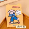 Cuaderno de dibujos animados de alienígenas creativos de alto valor de color lindo portátil de bolsillo para estudiantes premios regalos pequeños al por mayor