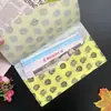 Bolsa de Documentos Estampada de Erizo Amarillo, Bolsa de Documentos Máscara de Factura, Bolsa de Documentos para Cosméticos