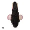 Coleta de Cabello Sintético de Comercio Exterior para Mujer, Estilo Pinza de Garra Rizada de Serpiente, Coleta Rizada de Longitud Media, Coleta de Cabello Sintético Tipo Pinza de Garra en Rollo de Huevo