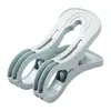 Clips Grandes de Algodón para Colchas, Clips a Prueba de Viento de Doble Diente para Colchas, Pinzas de Plástico para Ropa Domésticas Multifuncionales Fuertes para Secar Sábanas
