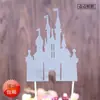 Inserto de Fio de Nuvem Cartão Estrela de Cinco Pontas Acessórios de Confeitaria Espuma de Esponja EVA Balão DIY Nuvem Branca Topper de Bolo de Aniversário