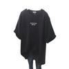 Camiseta Branca Feminina Média Estilo Coreano Solta Tamanho Grande Estilo Preguiçoso Verão 2023 Nova Manga Curta Camada Base Ins
