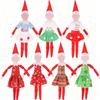 Muñeca Barbie Nueva Varios Conjuntos de Pijama Estantería de Navidad Falda de Elfo Ropa para Muñecas Accesorios Entrega Directa de Fábrica