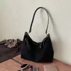 2026 Nova Moda Simples Bolsa Feminina Grande Capacidade Cor Sólida Simples Bolsa de Ombro Bolsa Transversal Casual Bolsa Tote para o Dia a Dia Tendência