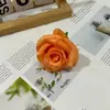 Cabezas de Flores de Rosa Redondas Artificiales Nuevas, Flores para Coronas, Guirnaldas de Flores, Arreglos de Pared de Flores, Decoraciones para Salones de Bodas, Centros de Mesa con Flores de Rosa