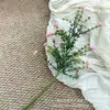 Flores Gipsofila Artificiais Estilo Novo, Grama Falsa, Buquês de Flores Plásticas, Decorações para Sala de Estar, Decorações de Casamento, Flores de Mão Atacado