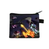 Monedero de Minecraft de Venta Caliente Transfronterizo, Mini Cartera Corta para Niños, Portallaves Portátil para Tarjeta de Acceso, Venta al por Mayor