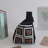 Bolsa de Tricô Feminina Bolsa de Mão Bolsa Saco Bolsa de Axila Bolsa Tecida Bolsa Feminina Bolsa Colete Bolsa de Ombro Simples Portátil