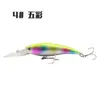 9cm/7g lengua larga pequeño Mino Luya señuelo duro cebo artificial venta al por mayor anillo incorporado perlas Weihai aparejos de pesca señuelo material ABS