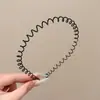 Diadema deportiva de verano para hombres y mujeres, antideslizante, especial para lavarse la cara, invisible, no apretada, accesorio para el cabello de corona alta