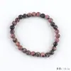 Moda Europeia e Americana Simples Pulseira de Ágata de Cristal Luxo Leve Alto Senso Pulseira de Contas Tecida à Mão Joias Mulheres Atacado