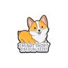 Broche Animal de Desenho Animado Exquisito, Formato de Filhote de Corgi Fofo, Série Pets Fofos, Meus Amantes de Cachorro, Presente Medalha
