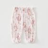 Pantalones Anti-Mosquitos para Bebé Verano Delgados Calzones para Niños de 1-3 Años 4 Niños y Niñas Pantalones Casuales para Bebé Pantalones con Entrepierna Abierta