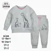 Sudadera de Otoño Nueva de Cuello Redondo Transfronteriza Material Ropa para Bebés y Niños Traje de Dos Piezas Traje Deportivo Casual [Mayoreo]