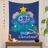 2022 Novo Pano de Fundo de Natal Ins Decoração de Casa Transfronteiriça Árvore de Natal Fundo Pano para Pendurar na Parede Tapeçaria Amazon