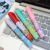 Tijeras Portátiles con Forma de Bolígrafo de Dibujos Animados Japoneses Tijeras Pequeñas Tipo Bolígrafo Mini Seguras y Lindas para Oficina y Estudio