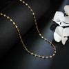 [Um pacote de 100] lip chain O-chain clavícula cadeia nua colar de corrente feminina 18K ouro pescoço cadeia versátil Universal