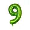 Globo Digital de Papel de Aluminio de 40 pulgadas Forma de Set de Cumpleaños Suministros de Decoración para Fiestas Globos con Números de Cumpleaños Venta al por Mayor