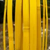 Artículos en stock tiras de bambú piel de dos capas bambú amarillo bambú fino rodajas finas de bambú seda de bambú tiras de bambú materiales de tejido de bambú hechos a mano decoración de boda jardín de infantes
