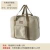 Bolsa de Almacenamiento para Excursión de Primavera 2023 Doble Capa Impermeable Engrosada con Ruedas Bolso de Hombro Grande para Viajes de Larga Distancia