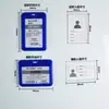 Porta-Crachá de Identificação de Trabalho Transparente de Lado Único Porta-Crachá de Acesso de Estudante Deslizante Encaixe por Pressão Porta-Crachá de Cartão