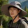 Gorra de protección solar para hombre verano 2024 nuevo ciclismo coche eléctrico sombrero para el sol exterior cara sombrero de pescador sombrero para el sol de pesca