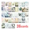 Compra Direta Transfronteiriça de 36 Cartas Zen para Relaxamento Emocional, Meditação Zen, Afirmação Positiva, Crescimento Pessoal e Pensamento Zen