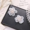 Pendientes de gotas de pétalos pendientes para mujer accesorios Hanfu borla temperamento pendientes largos y delgados pendientes