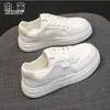 Zapatos Planos Blancos Ligeros de Piel Genuina para Mujer Otoño 2026 Nuevos Versátiles Estudiante Suela Suave Zapatos de Mujer Casuales Deportivos Zapatos Individuales