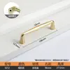 Manija de Puerta de Gabinete Estilo Chino Nuevo Retro Herrajes Americanos Manija de Gabinete Armario Manija Pequeña Estilo Mid-Century Simple Negra