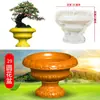 Molde Criativo para Vaso de Flores Vaso Europeu Oval Bonsai Modelo de Plástico Cimento Extra Grande Abrasivos Pequena Planta em Vaso Caseiro