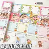 Lindo Dibujo Animado de Crayon Shin-Chan Dormido Desprendible Específico para Estudiantes de Alto Valor Decorativo Antiadherente Papel de Notas