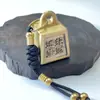 Cepillo de Latón Sellado de Esmalte Peso Adornos Artesanales Adornos Artesanales Buscando Dinero y Tesoros Satisfacción Girar Adornos de Cobre