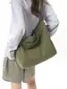 Bolso de Lona Simple Yozhi 2026 para Mujer, Bolso de Hombro Casual de Gran Capacidad, Bolso de Mano Artístico para el Trabajo