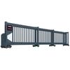 Sección Puerta Corredera Puerta Corredera Eléctrica Aleación de Aluminio Puerta Telescópica Segmentada Fábrica Sitio de Construcción Puerta Lineal Puerta Corredera Automática