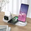 Cargador inalámbrico multifunción tres en uno apto para teléfono móvil Apple, auriculares, reloj, cargador inalámbrico seis en uno
